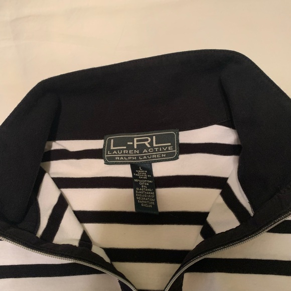 Ralph Lauren active striped shirt. Size L - Picture 2 of 8